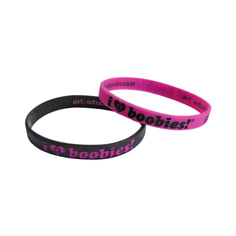 i love boobs bracelet|Keep A Breast